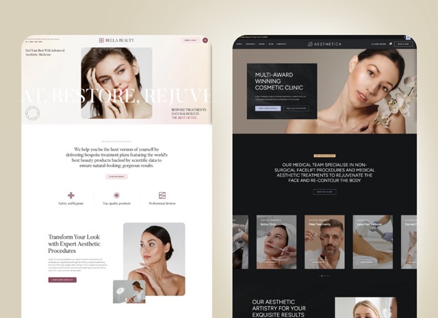 Custom Website Design visualization