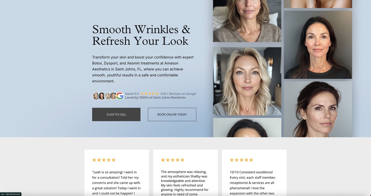 High-Converting Landing Pages visualization