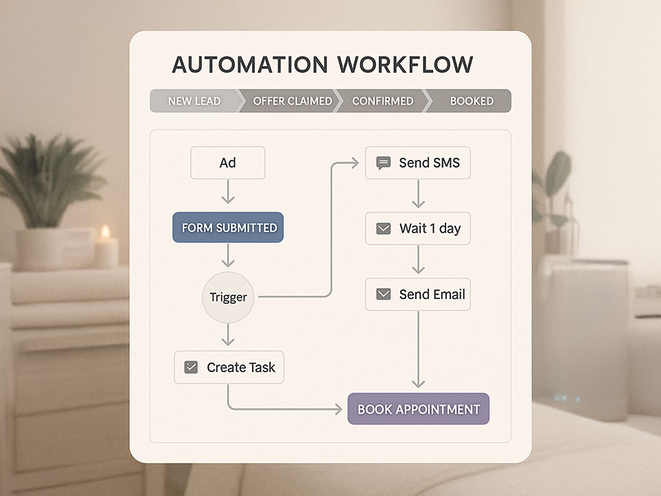 Automated Follow-Up Sequences visualization